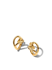 Organically Shaped Hearts Earring Stack