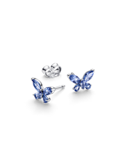 Butterfly Stud Earrings - Sterling silver