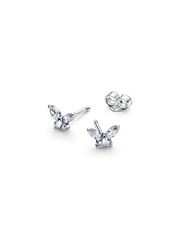 Butterfly Stud Earrings - Sterling silver