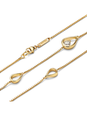 FINAL SALE - Pandora Infinite 14k Gold Lab-grown Diamond Long Pendant Necklace - 0.50 ct TW, 14k gold