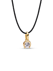 FINAL SALE - Pandora Talisman 14k Gold Lab-grown Diamond Horseshoe Pendant - 0.25 ct TW, 14k gold