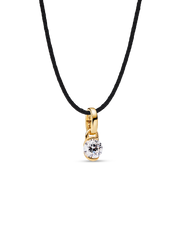 FINAL SALE - Pandora Talisman 14k Gold Lab-grown Diamond Infinity Pendant - 0.25 ct TW, 14k gold