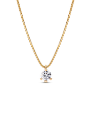 FINAL SALE - Pandora Nova 14k Gold Lab-grown Diamond Pendant Necklace - 0.50 ct TW, 14k gold
