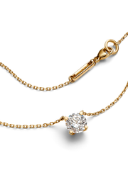 Pandora Era 14k Gold Lab-grown Diamond Pendant Necklace - 1.00 ct TW, 14k gold
