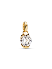 FINAL SALE - Pandora Talisman 14k Gold Lab-grown Diamond Infinity Pendant - 0.75 ct TW, 14k gold