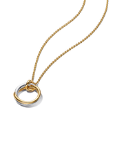 Entwined together necklace set