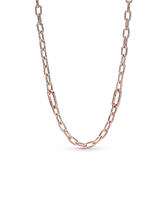 Pandora ME Small-Link Chain Necklace - 14k rose gold plating