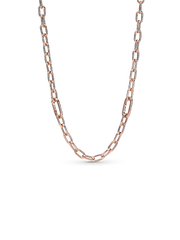 Pandora ME Small-Link Chain Necklace - 14k rose gold plating