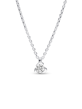 FINAL SALE - Pandora Talisman Sterling Silver Lab-grown Diamond Heart Pendant Necklace - 0.25 ct TW, Sterling silver