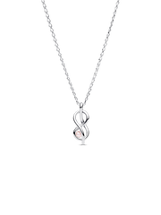 Infinity Knot Collier Necklace - Sterling silver