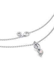 Infinity Knot Collier Necklace - Sterling silver