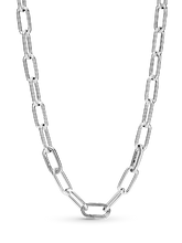 Pandora ME Medium-Link Chain Necklace - Sterling silver