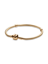 Pandora Moments Snake Chain Bracelet - 14k gold
