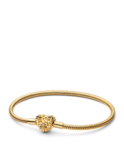 My Pandora Two Tone Daisy Dangle Charm Bracelet Set
