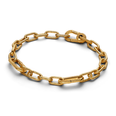 Small-Link Chain Bracelet - 14k gold plating