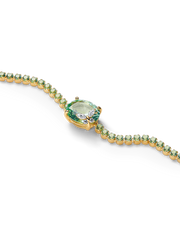 Bridgerton Butterfly Slider Tennis Bracelet - 14k gold plating