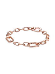 Pandora ME Small-Link Chain Bracelet - 14k rose gold plating