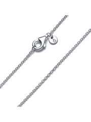 Classic Cable Chain Necklace - Sterling silver