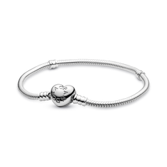 Mother Daughter Splittable Heart Charm and Bracelet Set