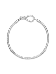 Pandora Moments Infinity Knot Snake Chain Bracelet - Sterling silver