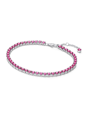 Sparkling Pink Tennis Jewelry Set