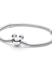 Mickey Mouse and Minnie Mouse Splittable Dangle Charm Bracelet Set