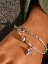 Pandora Moments T-Bar Snake Chain Bracelet - Sterling silver