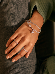 Pandora Moments T-Bar Snake Chain Bracelet - Sterling silver