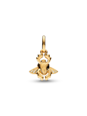 Disney Aladdin Scarab Beetle Dangle Charm - 14k gold plating