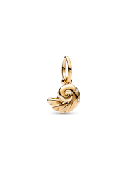 Disney The Little Mermaid Enchanted Shell Dangle Charm - 14k gold plating