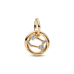 Gemini Zodiac Dangle Charm Bracelet Set