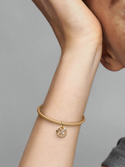 Virgo Zodiac Dangle Charm - 14k gold plating
