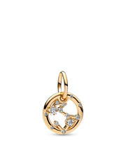 Pisces Zodiac Dangle Charm Bracelet Set