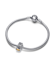 Two-tone Adventure Car Charm - Sterling silver, 14k gold plating