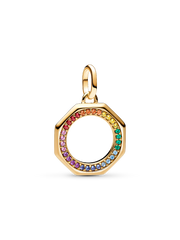 FINAL SALE - Pandora ME Rainbow Medallion Charm - 14k gold plating