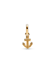 Anchor Mini Dangle Charm - 14k gold plating