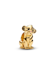 Disney The Lion King Simba Charm - 14k gold plating
