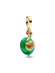 Year of the Snake Dangle Charm Necklace
