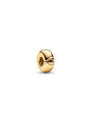 Round Clip Charm - 14k gold plating