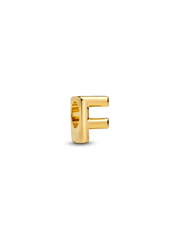 Letter F Charm Necklace