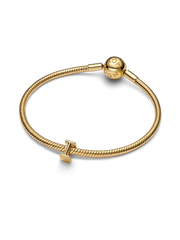 Letter I Alphabet Charm - 14k gold plating