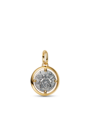 Cupids Medallion Pendant Necklace