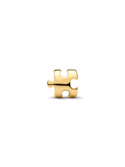 Puzzle Piece Mini Charm - 14k gold plating