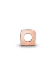 FINAL SALE - Sparkling Dice Charm - 14k rose gold plating
