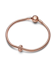 Studded Clip Charm - 14k rose gold plating