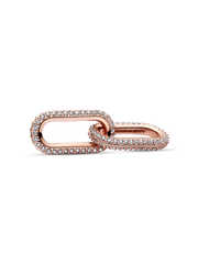 FINAL SALE - Pandora ME Styling Pavé Double Link - 14k rose gold plating