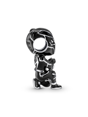 Marvel The Avengers Black Panther Charm - Sterling silver