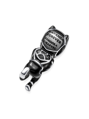 Marvel The Avengers Black Panther Charm - Sterling silver