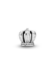 Regal Crown Charm - Sterling silver