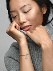30th Celebration Dangle Charm - Sterling silver